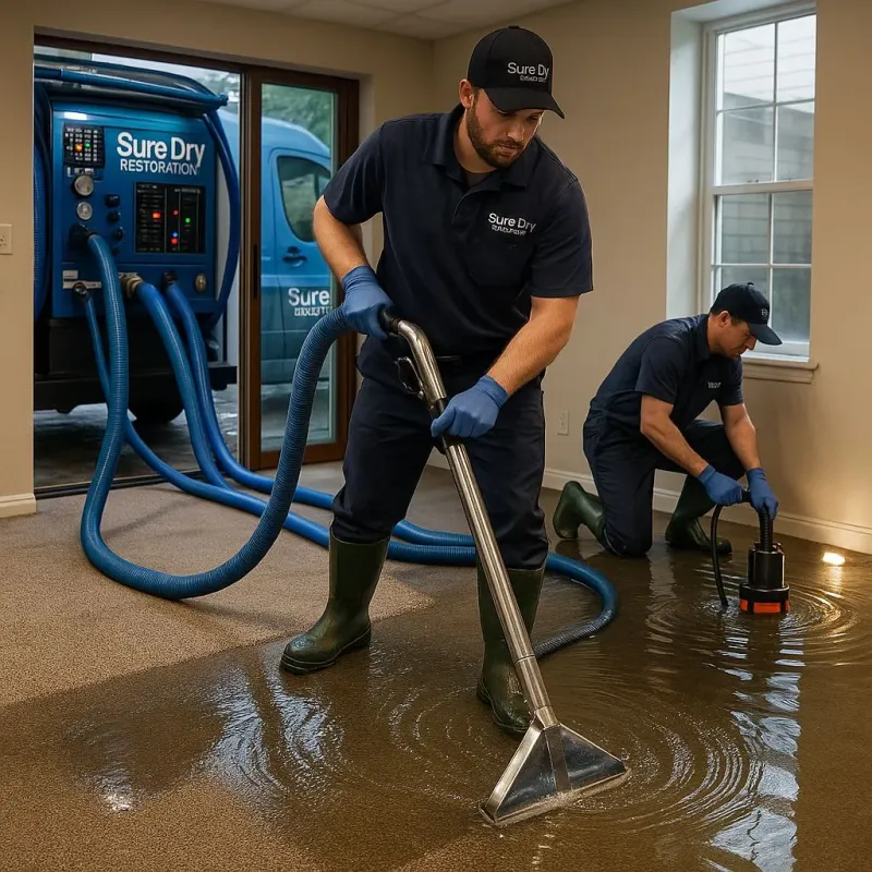 Water Extraction and Removal process in Warren County, TN